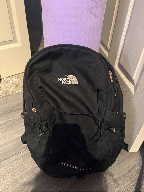 The North Face Other - The North Face Jester LT Backpack - Black with Rose Gold Accents